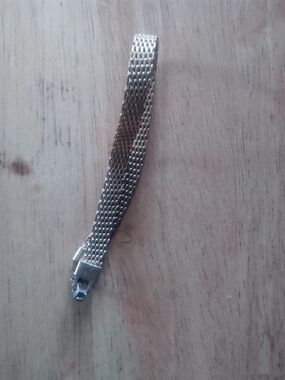 Silver Mesh Bracelet for Women- Stainless Style